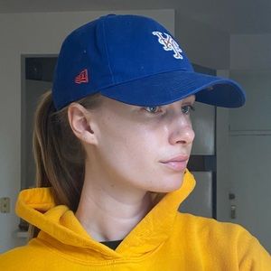 New York Mets Adjustable Glitter Logo Baseball Cap